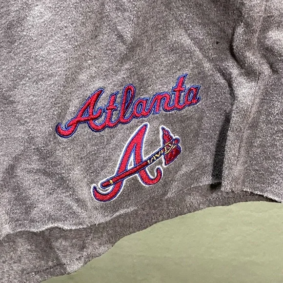 Atlanta Braves PINK Victoria's Secret Lounge PJ Shorts - Medium - Picture 3 of 7